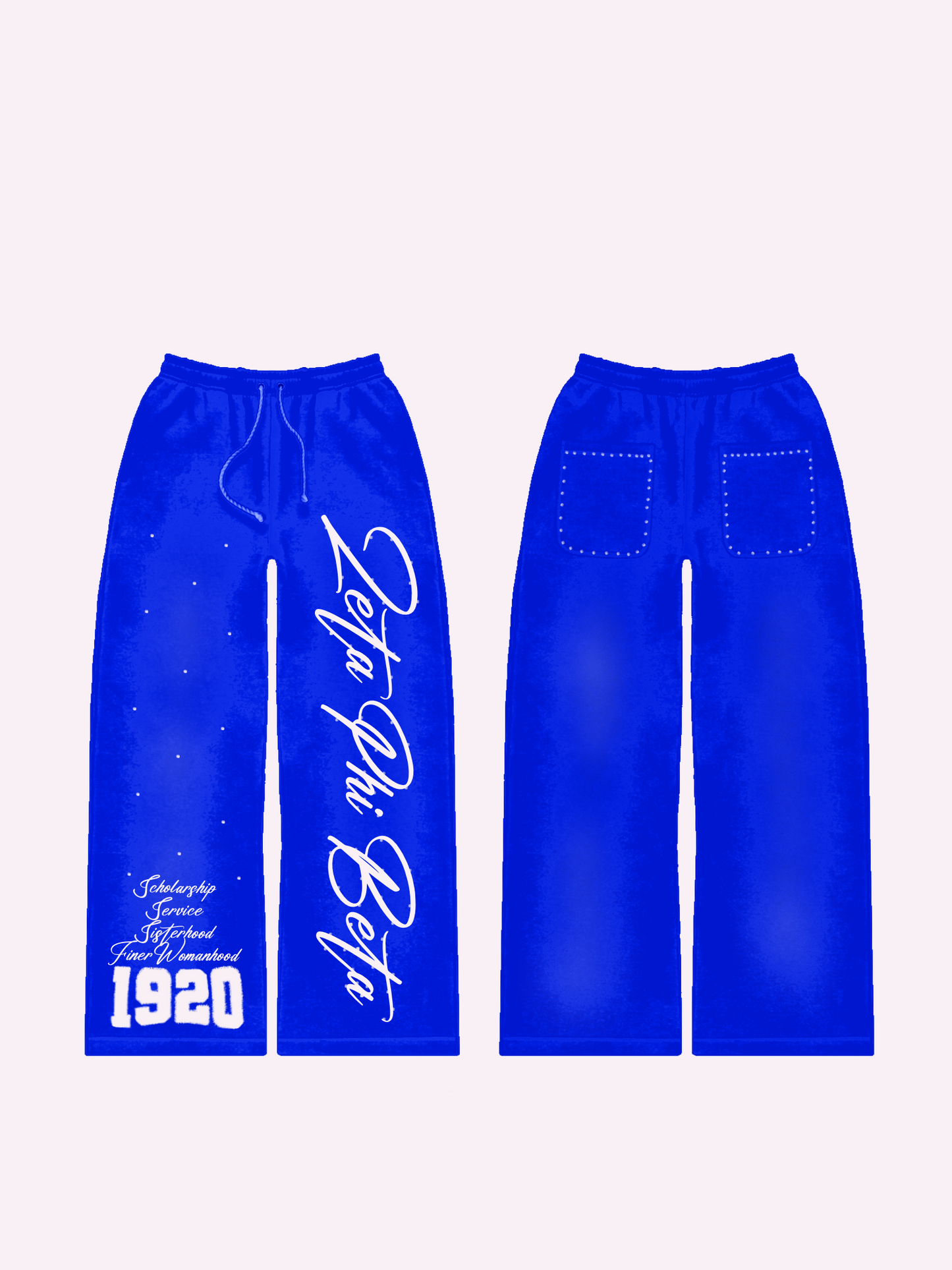 1920 SweatSuit Set bundle ROYAL BLUE
