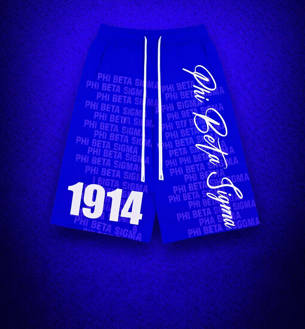 Phi Beta Sigma 1914 Shorts
