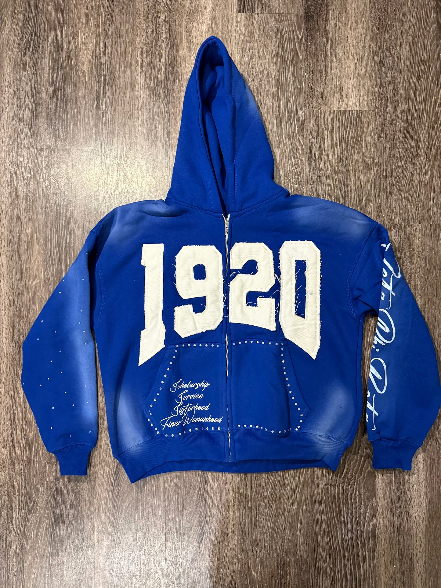 1920 Hoodie Royal Blue