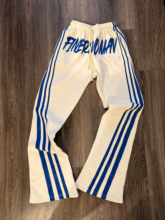 FINERWOMAN Sweatpants WHITE