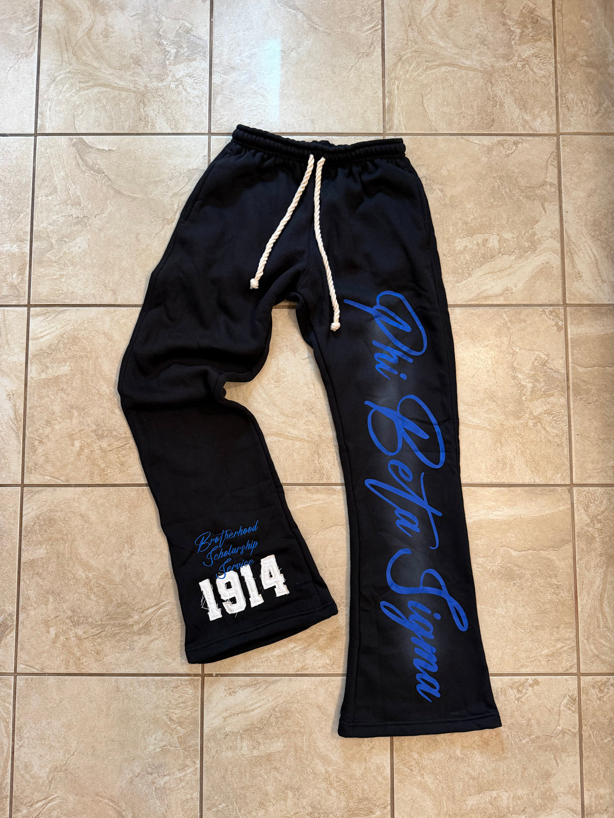 1914 Black Sweatpants